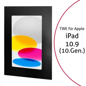 TabLines TWE108B Tablet Wandeinbau f?r Apple iPad 10.9 (10. Gen.), schwarz