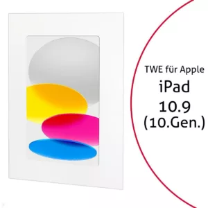 TabLines TWE108W Tablet Wandeinbau f?r Apple iPad 10.9 (10. Gen.), wei?