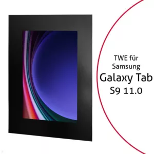 TabLines TWE110B Tablet Wandeinbau f?r Samsung Tab S9 11.0, schwarz