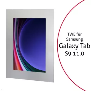 TabLines TWE110S Tablet Wandeinbau f?r Samsung Tab S9 11.0, silber