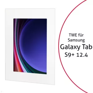 TabLines TWE111W Tablet Wandeinbau f?r Samsung Tab S9+ 12.4, wei?