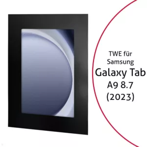TabLines TWE113B Tablet Wandeinbau f?r Samsung Tab A9 8.7, schwarz