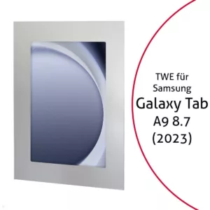 TabLines TWE113S Tablet Wandeinbau f?r Samsung Tab A9 8.7, silber