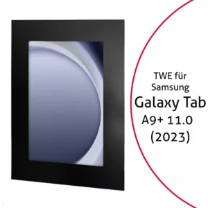 TabLines TWE114B Tablet Wandeinbau f?r Samsung Tab A9+ 11.0, schwarz