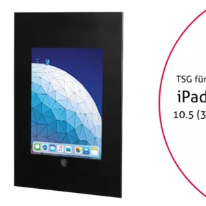 TabLines TWE074B Tablet Wandeinbau f?r Apple iPad Air 3 10.5 (2019), HB, schwarz