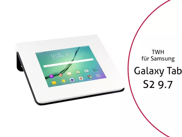 TabLines TWH009 Design Tablet Wandhalterung anschraubbar Samsung Galaxy Tab S2 9...