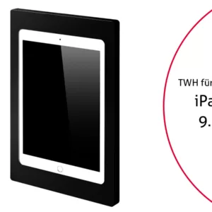 TabLines TWH020B iPad Wandhalterung f?r Apple iPad 9.7 Zoll, schwarz