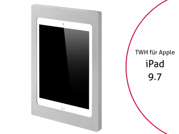 TabLines TWH020S iPad Wandhalterung f?r Apple iPad 9.7 Zoll, silber