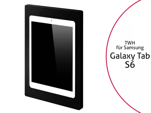 TabLines TWH026B Tablet Wandhalterung f?r Samsung Tab S6, schwarz