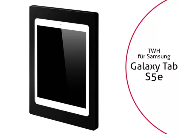 TabLines TWH027B Tablet Wandhalterung f?r Samsung Tab S5e, schwarz