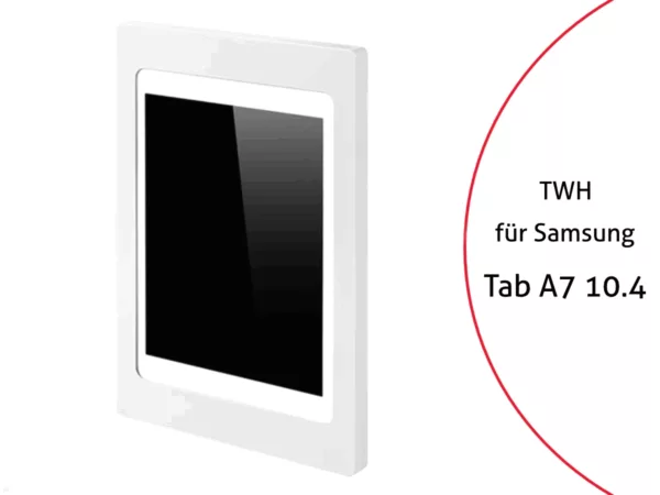 TabLines TWH030W Tablet Wandhalterung f?r Samsung Tab A7 10.4 Zoll, wei?