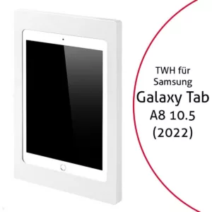 TabLines TWH036W Tablet Wandhalterung f?r Samsung Tab A8 10.5 (2022), wei?