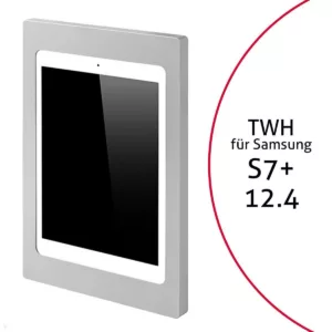 TabLines TWH038S Tablet Wandhalterung f?r Samsung Tab S7+ 12.4, silber