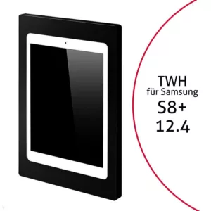 TabLines TWH040B Tablet Wandhalterung f?r Samsung Tab S8+ 12.4, schwarz