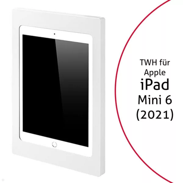 TabLines TWH045W Tablet Wandhalterung f?r Apple iPad Mini 6 (2021), wei?