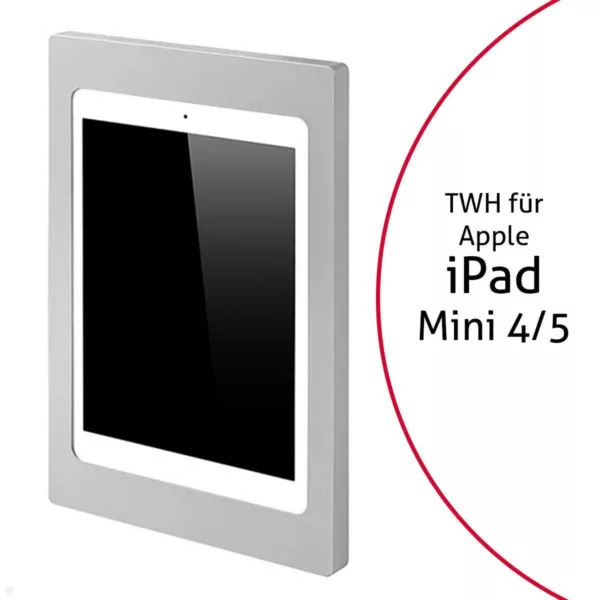 TabLines TWH046S Tablet Wandhalterung f?r Apple iPad Mini 4/5, silber