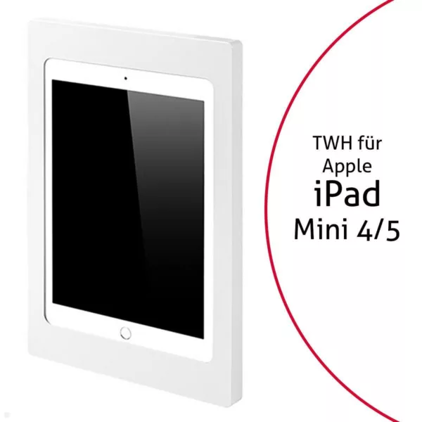 TabLines TWH046W Tablet Wandhalterung f?r Apple iPad Mini 4/5, wei?