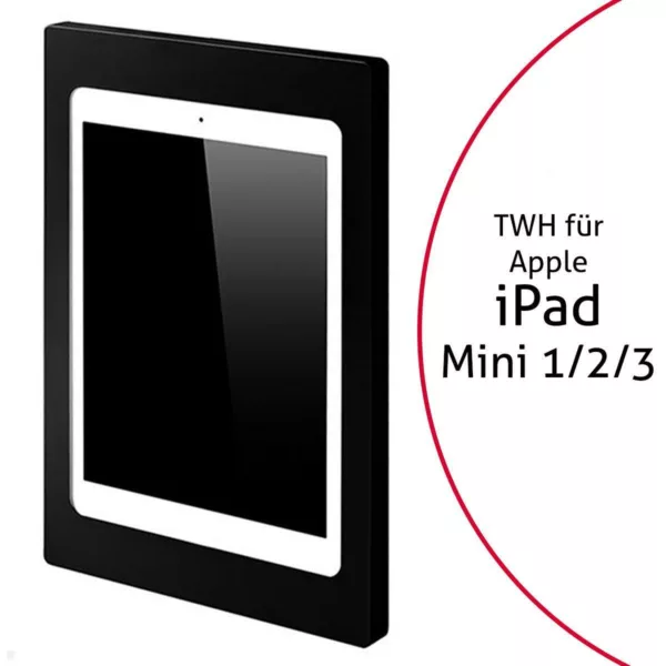 TabLines TWH047B Tablet Wandhalterung f?r Apple iPad Mini 1/2/3, schwarz