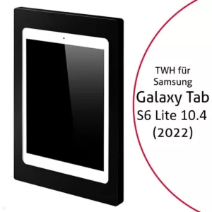 TabLines TWH048B Tablet Wandhalterung f?r Samsung Tab S6 Lite 10.4 (2022), schwa...