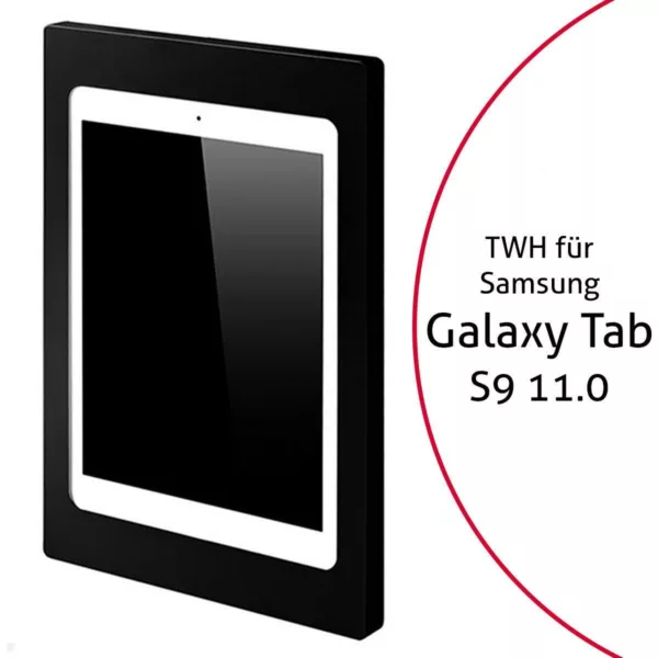 TabLines TWH049B Tablet Wandhalterung f?r Samsung Tab S9 11.0, schwarz