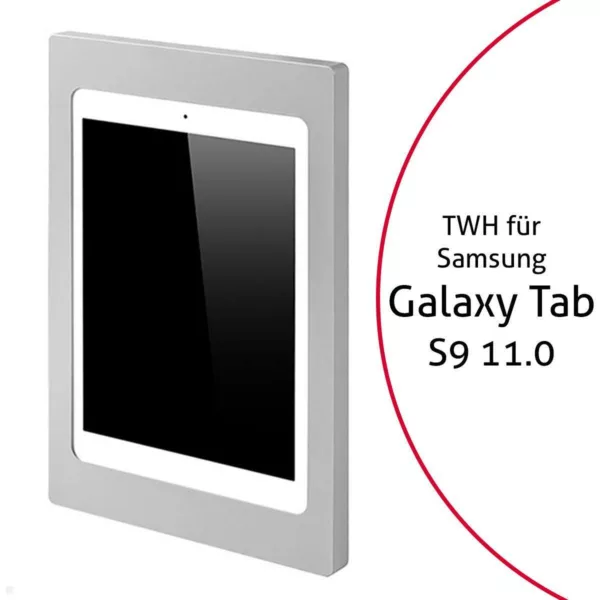 TabLines TWH049S Tablet Wandhalterung f?r Samsung Tab S9 11.0, silber