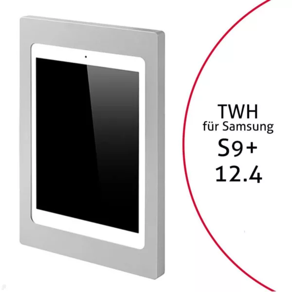 TabLines TWH050S Tablet Wandhalterung f?r Samsung Tab S9+ 12.4, silber
