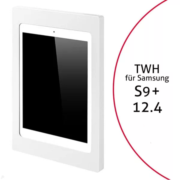TabLines TWH050W Tablet Wandhalterung f?r Samsung Tab S9+ 12.4, wei?