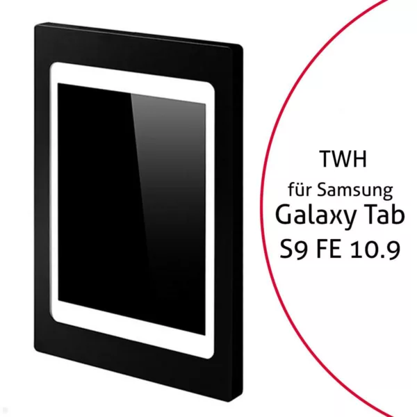 TabLines TWH052B Tablet Wandhalterung f?r Samsung Tab S9 FE 10.9, schwarz