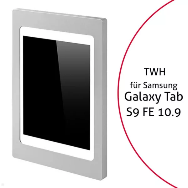 TabLines TWH052S Tablet Wandhalterung f?r Samsung Tab S9 FE 10.9, silber