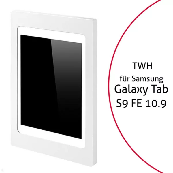 TabLines TWH052W Tablet Wandhalterung f?r Samsung Tab S9 FE 10.9, wei?
