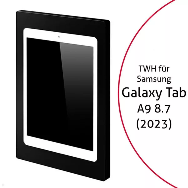 TabLines TWH054B Tablet Wandhalterung f?r Samsung Tab A9 8.7, schwarz