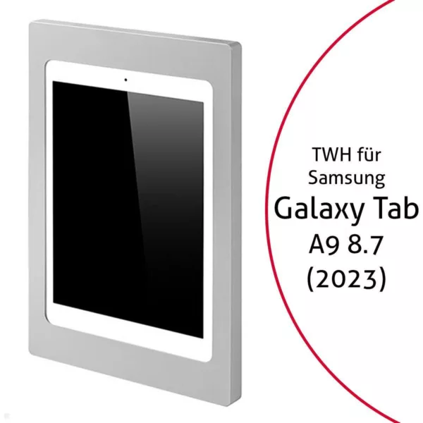 TabLines TWH054S Tablet Wandhalterung f?r Samsung Tab A9 8.7, silber