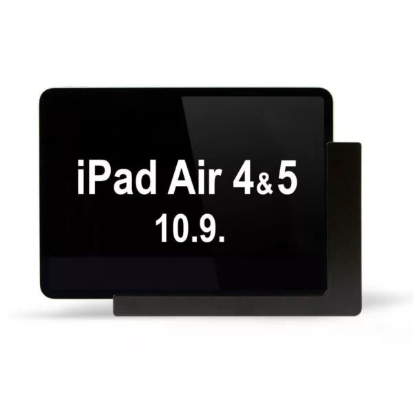 TabLines TWP005B Wandhalterung mit Ladefunktion f?r iPad Air 4 / 5 10.9, schwarz