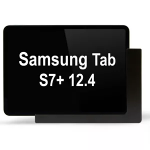 TabLines TWP008B Wandhalterung f?r Samsung Tab S7+ 12.4, schwarz