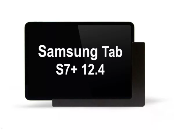 TabLines TWP008B Wandhalterung f?r Samsung Tab S7+ 12.4, schwarz