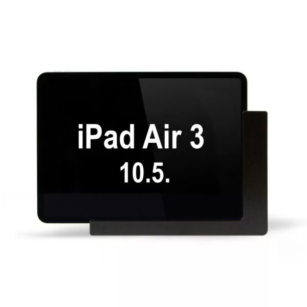 TabLines TWP015B Wandhalterung f?r Apple iPad Air 3 10.5 (2019), schwarz
