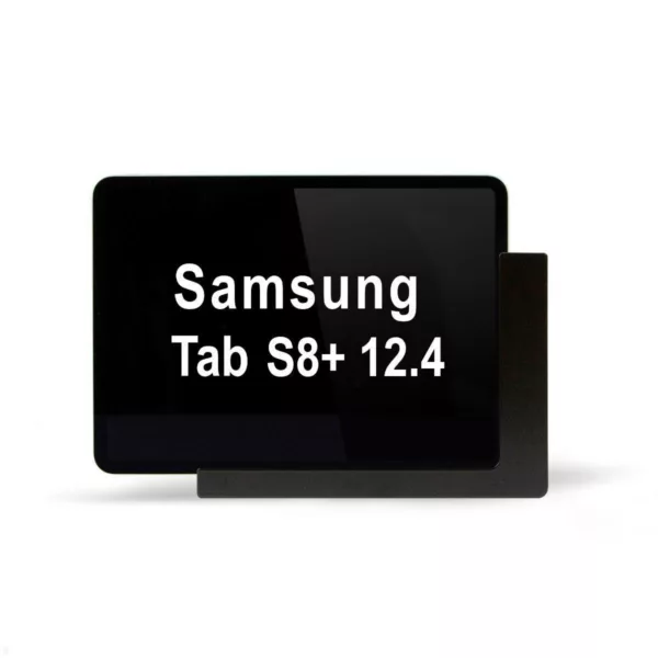 TabLines TWP021B Wandhalterung f?r Samsung Tab S8+ 12.4, schwarz