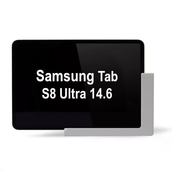 TabLines TWP022S Wandhalterung f?r Samsung Tab S8 Ultra 14.6, silber