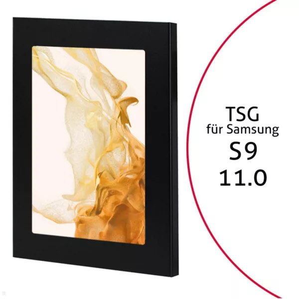 TabLines TSG093B Tablet Schutzgeh?use f?r Samsung Tab S9 11.0, schwarz