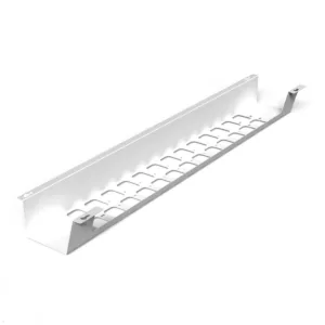 TecLines TKW003W Schreibtisch Kabelwanne horizontal 1000 mm, wei?