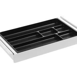 TecLines TUS016W ausziehbare Unterbau Schublade M, wei?