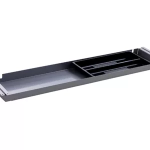 TecLines TUS005A ausziehbare Unterbau Schublade L 186mm tief, silber