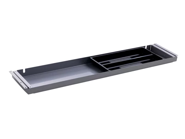 TecLines TUS005A ausziehbare Unterbau Schublade L 186mm tief, silber