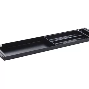 TecLines TUS005B ausziehbare Unterbau Schublade L 186mm tief, schwarz