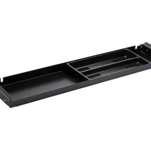 TecLines TUS006B Unterbau Schublade 186mm tief L, abschlie?bar, schwarz