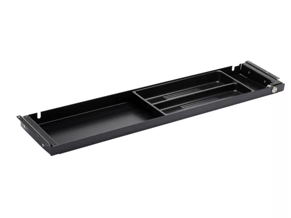 TecLines TUS006B Unterbau Schublade 186mm tief L, abschlie?bar, schwarz