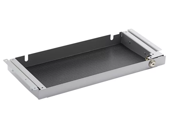 TecLines TUS008A Unterbau Schublade 186mm tief S, abschlie?bar, silber