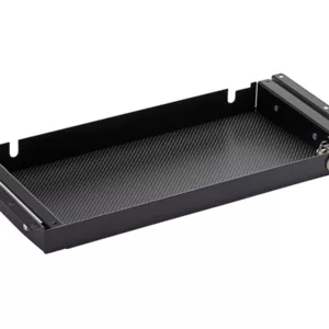 TecLines TUS008B Unterbau Schublade 186mm tief S, abschlie?bar, schwarz
