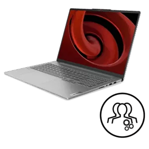 Lenovo NB IP Pro 5 16AHP9 R7 32G 1T NOS + 2 Jahre Premium Care AMD Ryzen™ 7 8845HS Prozessor (3,80 GHz bis zu 5,10 GHz)/Ohne Betriebssystem/1 TB SSD M.2 2242 PCIe 4.0 TLC