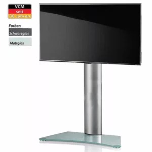 VCM Zental TV St?nder ohne Regal Mattglas